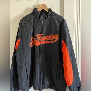 Majestic Black San Francisco Giants Jacket